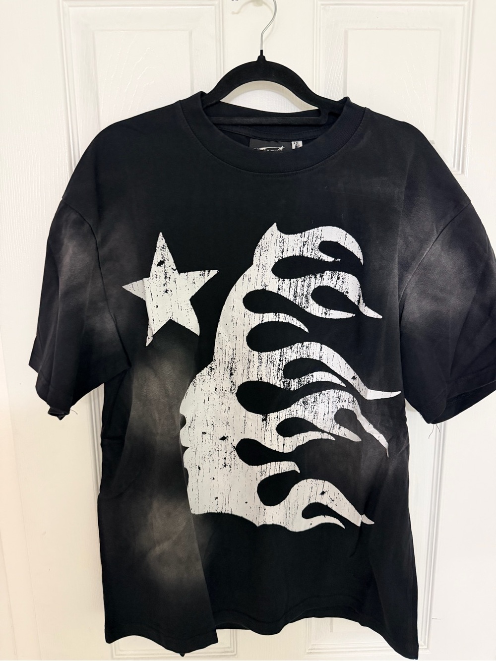 Hellstar Studios Flame Face Vintage Wash Tee